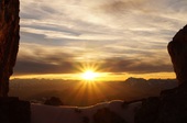 Sonnenuntergang am Dachstein